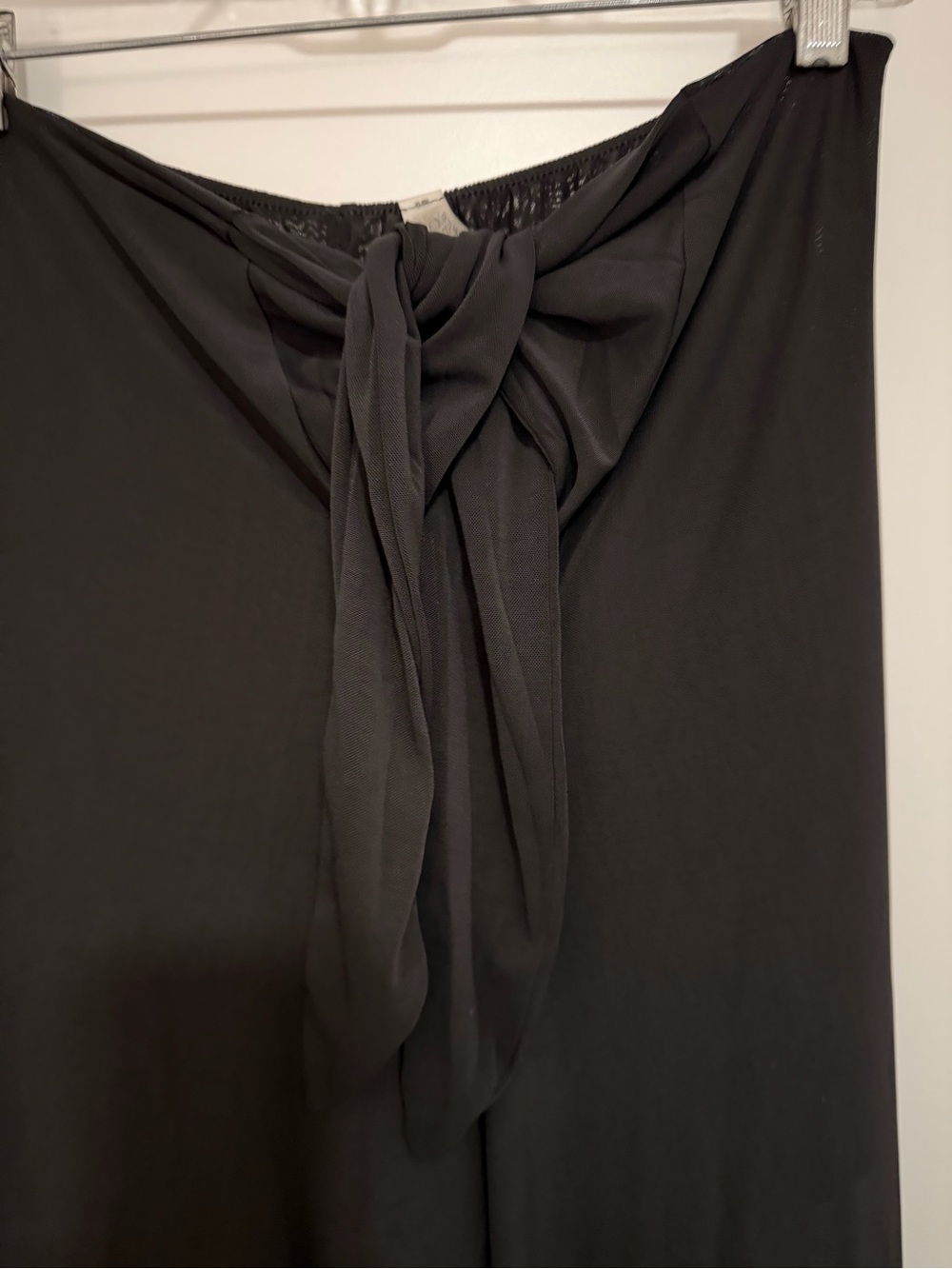 Victoria's Secret Black Coverup Pants with Tie Waist